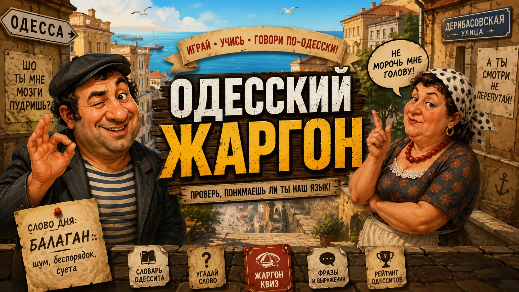 Игра «Одесский жаргон»